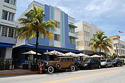Ocean Drive South Beach, Miami Beach Florida.